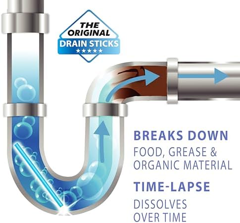 Sani 360 Sani Sticks Eliminate Drains Stays Fresh 48 Count