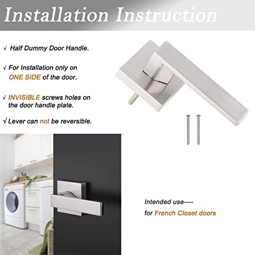 Probrico Contemporary Dummy Door Handle