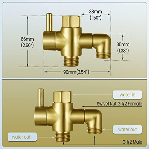 High-Quality Metal Shower Diverter Valve