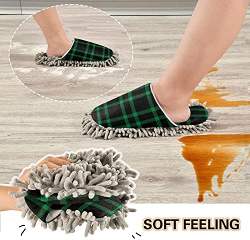 Kigai Soft Microfiber Cleaning Slippers for MenWomen