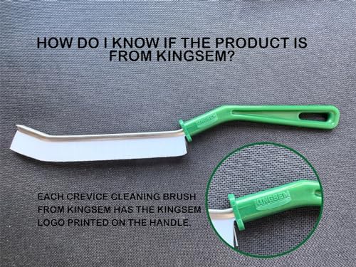 Kingsem Crevice Cleaning Brush Set Professional Quality Durable Robust Design